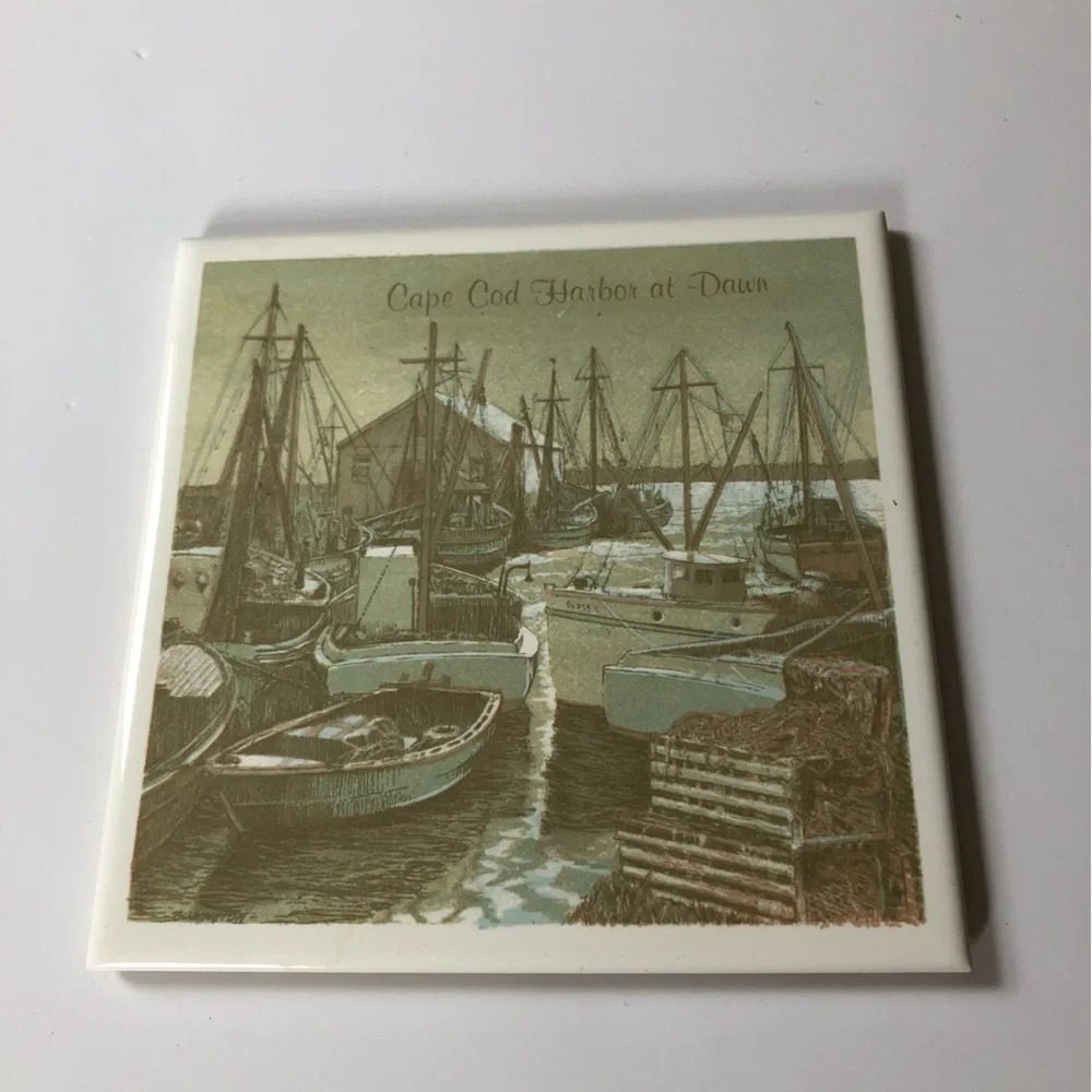 Vtg Screencraft Trivet  and Wall Hanging